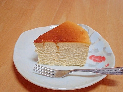 卵2個でもしっかり膨らむスフレチーズケーキ